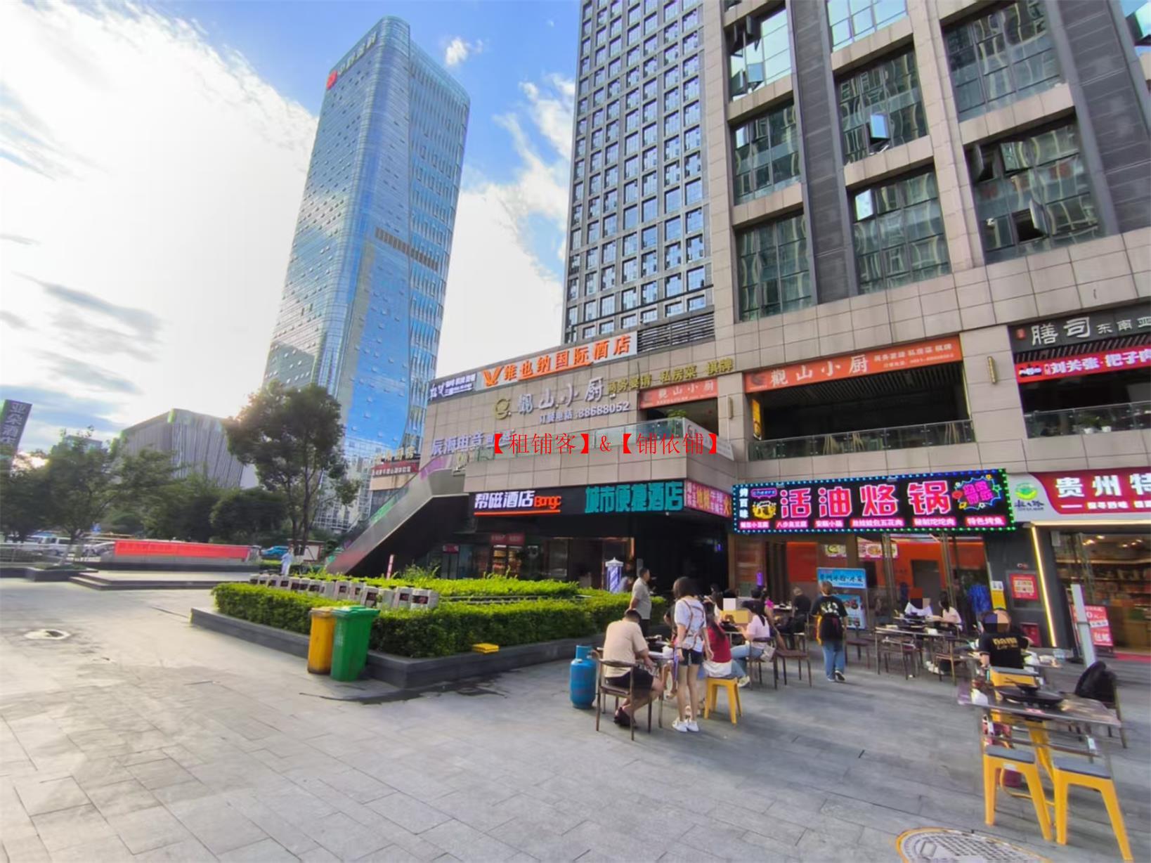 金融城临街旺铺优惠转让，可空转